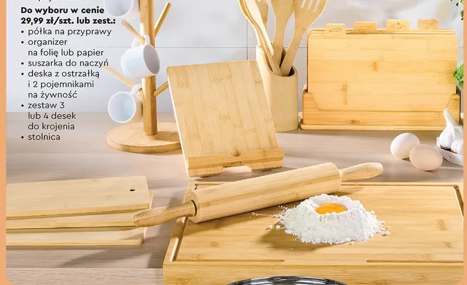 Akcesoria kuchenne, różne rodzaje promocja w Biedronka