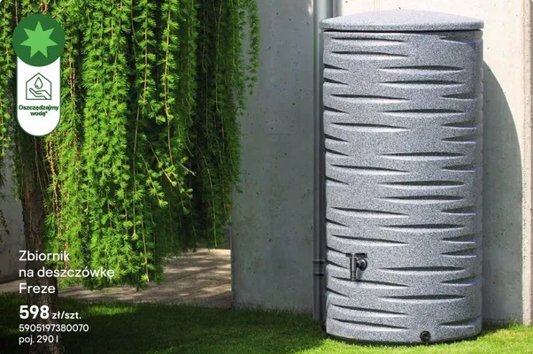 Zbiornik na deszczówkę Freze promocja w Castorama
