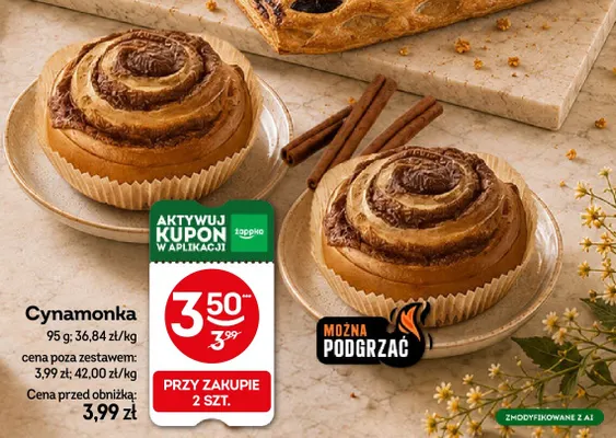Cynamonka promocja w Żabka