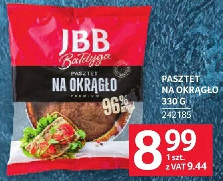 Pasztet na okrągło 330 g promocja w Selgros