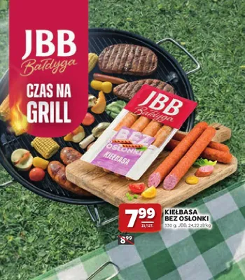 Kiełbasa bez osłonki JBB Bałdyga promocja w Stokrotka