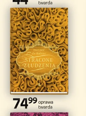 Książka Stracone złudzenia Honoré de Balzac oprawa twarda W.A.B. promocja w Empik