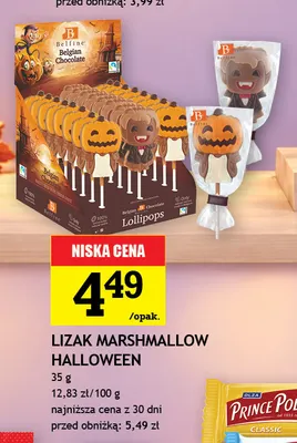 Lizak marshmallow Halloween Belfine promocja w Gram Market