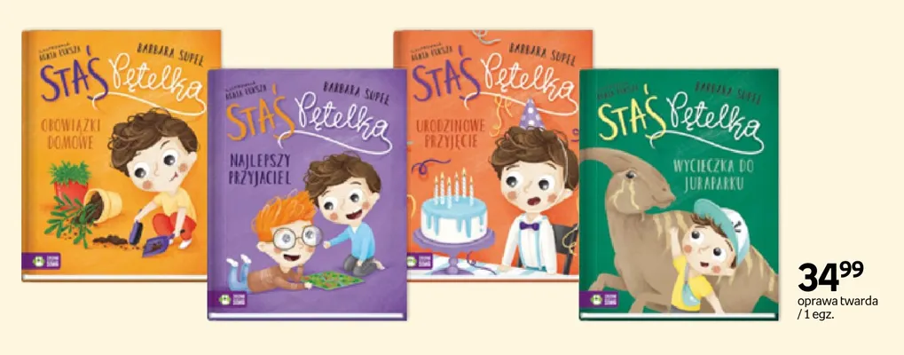 Książka Staś Pętelka najlepszy przyjaciel Barbara Supeł promocja w Empik