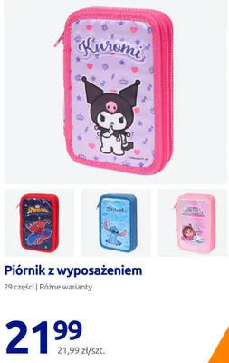 Piórnik z organizerem promocja w Action