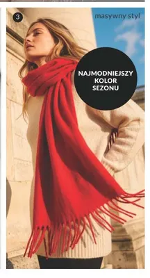 Szal z frędzlami Astra promocja w AVON