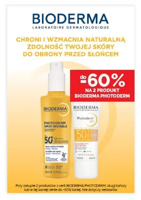 Kosmetyki przeciwsłoneczne Bioderma Photoderm promocja w Ziko Dermo