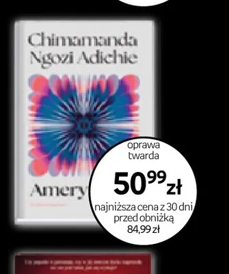 Książka Amerykaana Chimamanda Ngozi Adichie Filia promocja w Empik