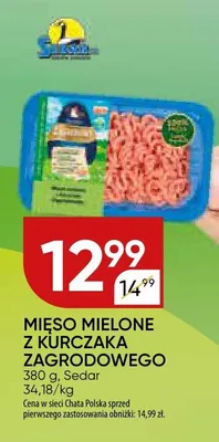 Mięso mielone z kurczaka zagrillowego promocja w Chata Polska