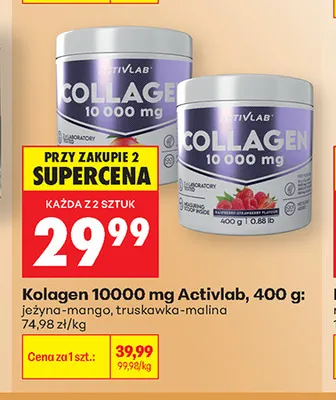 Kolagen 10000 mg Activlab jeżyna-mango promocja w Biedronka