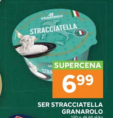 Ser Stracciatella Granarolo promocja w Stokrotka
