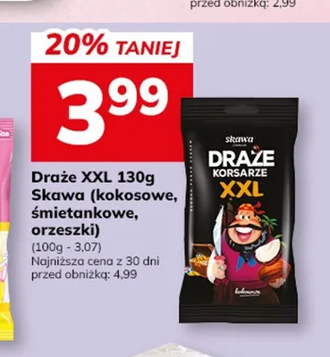 Draże orzeszki XXL Skawa promocja w Hitpol