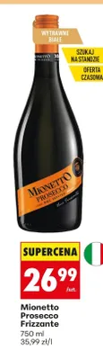 Prosecco Frizzante promocja w Biedronka