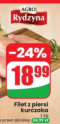 Filet z piersi kurczaka Agro Rydzyna promocja w Dino