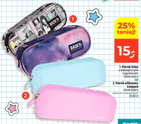 Piórnik silikonowy Coolpack promocja w Dealz