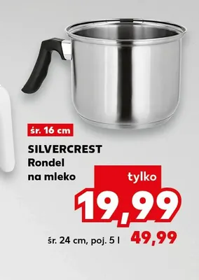 Rondel śr. 24 cm 5 l Silvercrest promocja w Kaufland