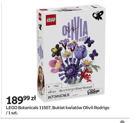 Klocki LEGO Botanicals 11507 Bukiet kwiatów Olivii Rodrigo promocja w Empik