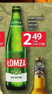 Piwo Łomża Jasne promocja w Selgros