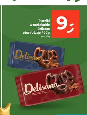 Pierniki w czekoladzie Delisana promocja w Dealz