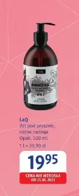 Żel pod prysznic LaQ promocja w Drogerie DM