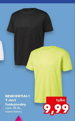 T-shirt funkcjonalny NEWCENTIAL rozm. M-XL promocja w Kaufland