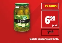 Ogórki konserwowe Green Garden promocja w API Market
