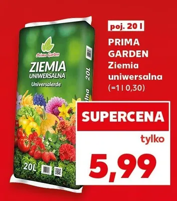 Ziemia uniwersalna 20 l promocja w Kaufland