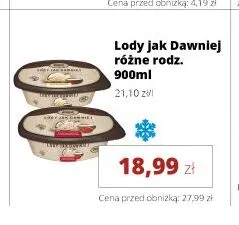 Lody jak Dawniej promocja w Torimpex Toruńska Sieć Sklepów Spożywczych