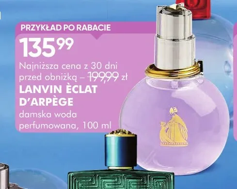 Woda perfumowana damska Lanvin Éclat d'Arpège promocja w Super-Pharm