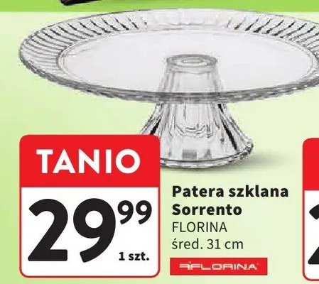 Patera szklana Sorrento promocja w Intermarche