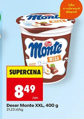 Deser Monte XXL promocja w Biedronka