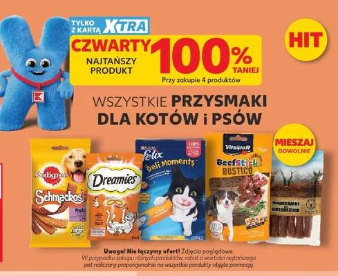 Przysmak dla psów Pedigree Schmackos promocja w Kaufland