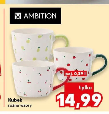 Kubek Ambition poj. 0,39l promocja w Kaufland