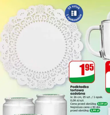Podkładka tortowa ozdobna promocja w Dino