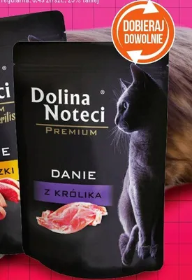 Karma mokra dla kota danie z królika Dolina Noteci promocja w POLOmarket