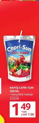 Napój Capri-Sun promocja w Selgros