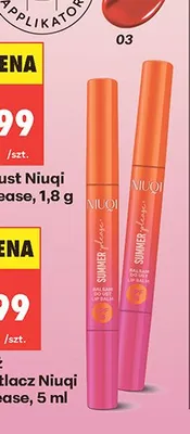 Balsam do ust Niuqi Summer Please promocja w Biedronka
