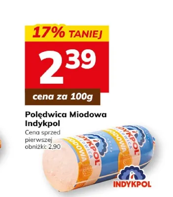 Polędwica Miodowa Indykpol promocja w Hitpol