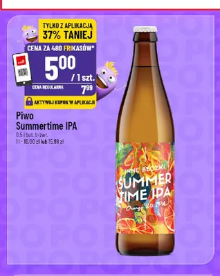 Piwo Inne Beczki Summertime IPA promocja w POLOmarket