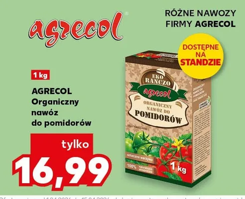Organiczny nawóz do pomidorów promocja w Kaufland