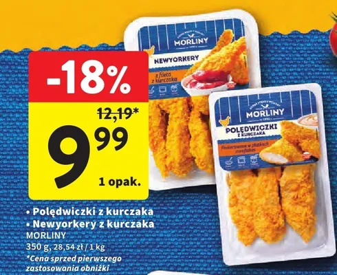 Newyorkery z kurczaka promocja w Intermarche