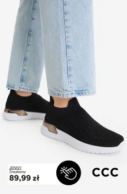 Sneakersy Jenny promocja w CCC