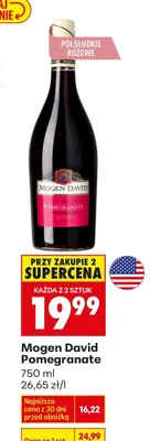 Wino Pomegranate promocja w Biedronka