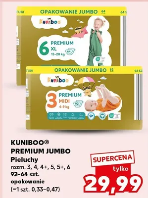 Pieluchy rozm. 3, 4, 4+, 5, 5+, 6 promocja w Kaufland