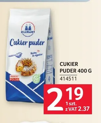 Cukier puder Diamant promocja w Selgros