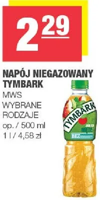 Napój niegazowany wybrane rodzaje promocja w SPAR