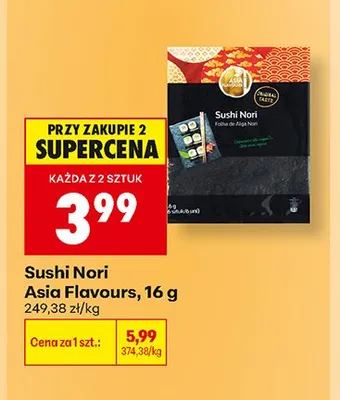 Sushi Nori Asia Flavours promocja w Biedronka