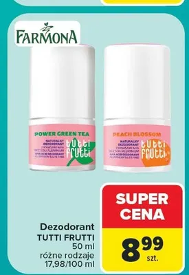 Dezodorant Tutti Frutti promocja w Carrefour