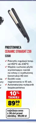 Prostownica Ceramic Straight 230 S3500 Remington promocja w Carrefour