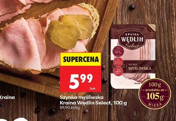 Szynka myśliwska promocja w Biedronka